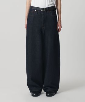 monkey time/デニム シンチ バックル スーパー バギー パンツ/デニムパンツ