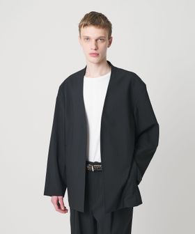 monkey time/RENU TROシリーズ ラペルレス ジャケット ―セットアップ対応―/ノーカラージャケット