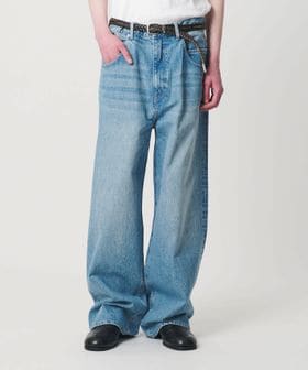 monkey time/デニム ルーズ ポケット バギー パンツ/デニムパンツ