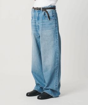 monkey time/デニム ルーズ ポケット バギー パンツ/デニムパンツ