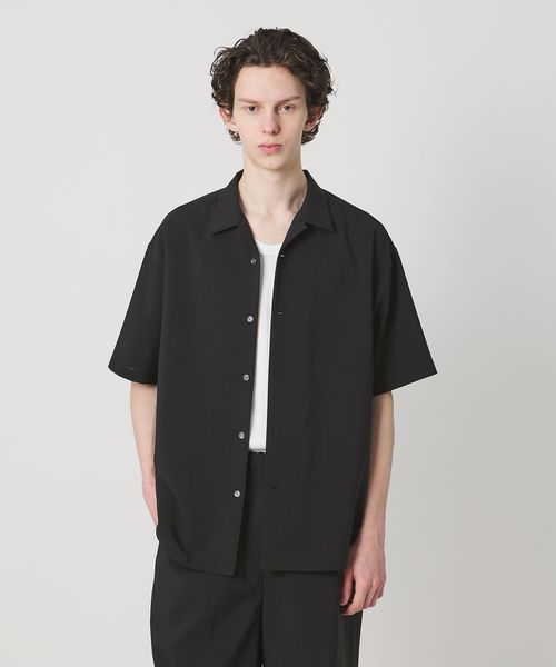 monkey time/RENU TROシリーズ オープン カラー シャツ ―セットアップ対応―/シャツ / ブラウス