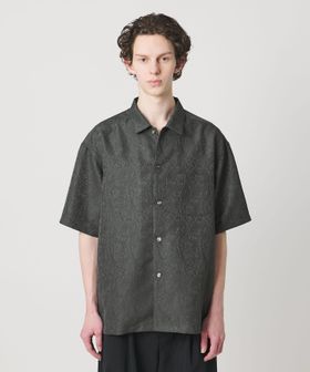 monkey time/ジャガード ショートスリーブ シャツ/シャツ / ブラウス