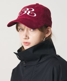 ER/＜ER＞コーデュロイ ロゴ キャップ/キャップ
