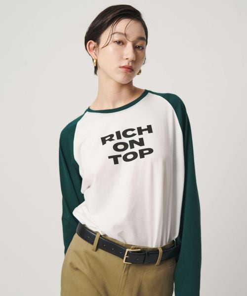ER/＜ER＞グラフィック ロングスリーブ Tシャツ/Tシャツ / カットソー