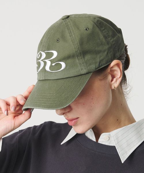 ER/＜ER＞コットン ウォッシュ ロゴ キャップ/キャップ