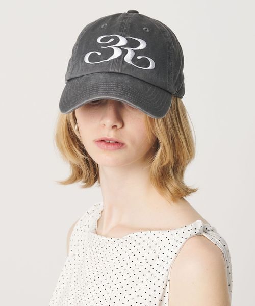 ER/＜ER＞コットン ウォッシュ ロゴ キャップ/キャップ