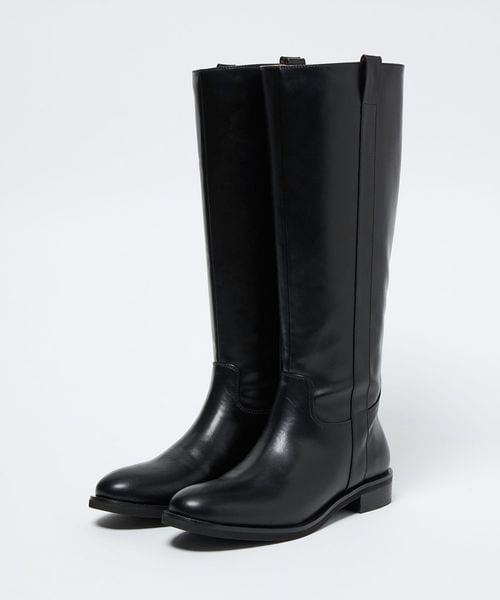 ER/＜ER＞レザーライク ロングブーツ/ロングブーツ