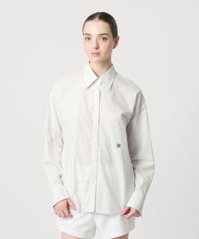 ER/＜ER＞コットン ストライプシャツ/シャツ / ブラウス