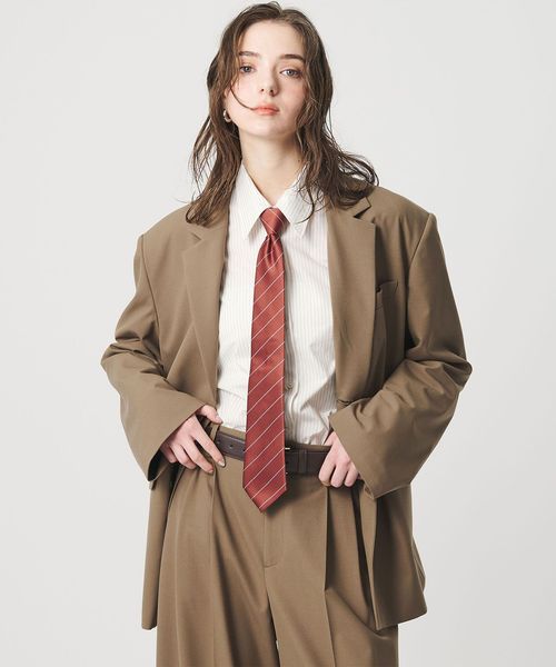 ER/＜ER＞パワーショルダー テーラードジャケット/テーラードジャケット