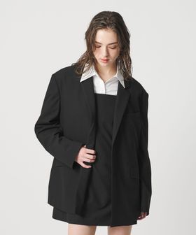 ER/＜ER＞パワーショルダー テーラードジャケット/テーラードジャケット