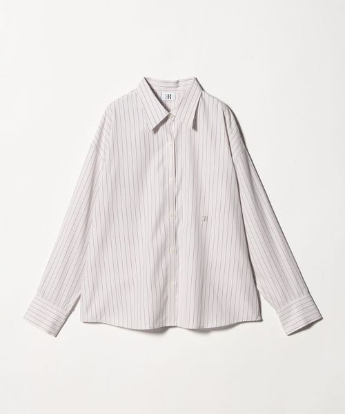 ER/＜ER＞コットン ストライプシャツ 2/シャツ / ブラウス