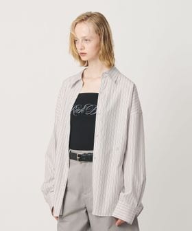 ER/＜ER＞コットン ストライプ オーバーシャツ 2/シャツ / ブラウス