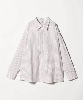 ER/＜ER＞コットン ストライプ オーバーシャツ 2/シャツ / ブラウス