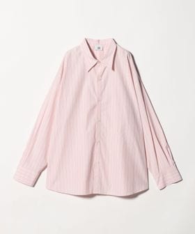 ER/＜ER＞コットン ストライプ オーバーシャツ 2/シャツ / ブラウス