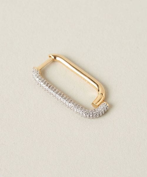 別注】＜Otiumberg for conte＞スクエアフープ ピアス