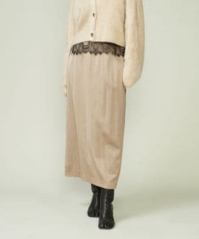 conte/＜conte＞サテン ダーツ スカート/ミモレ / ロング