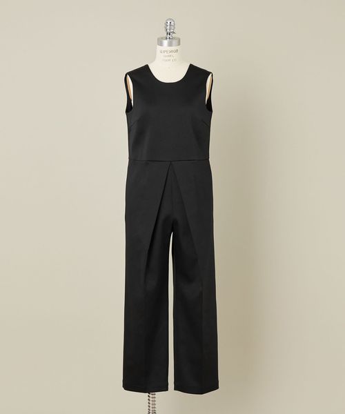 conte タック ノースリーブ オールインワン今期物 UNITED ARROWS｜<conte>タック ノースリーブ オールインワン