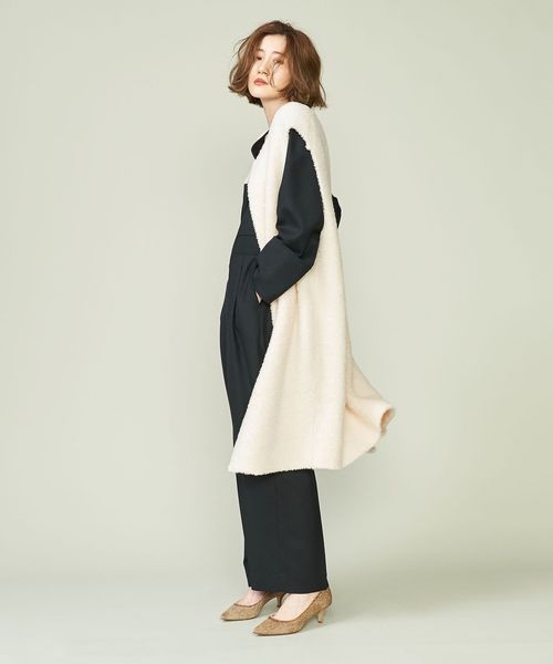 ユナイテッドアローズ　conte ボア ロングジレ 8500024Y0037_l1_a012.jpg