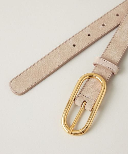 ATELIER AMBOISE for conte ベルト 別注】＜ATELIER AMBOISE for conte＞ゴールドカラーバックル