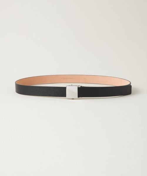 【CONTE】＜ATELIER AMBOISE ＞　バックル ベルト 別注】＜ATELIER AMBOISE for conte＞リバーシブル バックルベルト