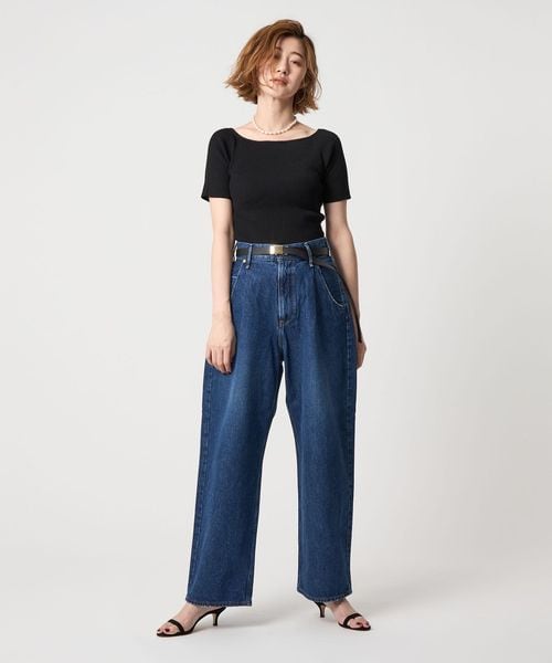 【NICENICE MOMENT】OPEN SHOULDERニット2 別注】＜NICENICE MOMENT for conte＞ OPEN SHOULDER ニット2