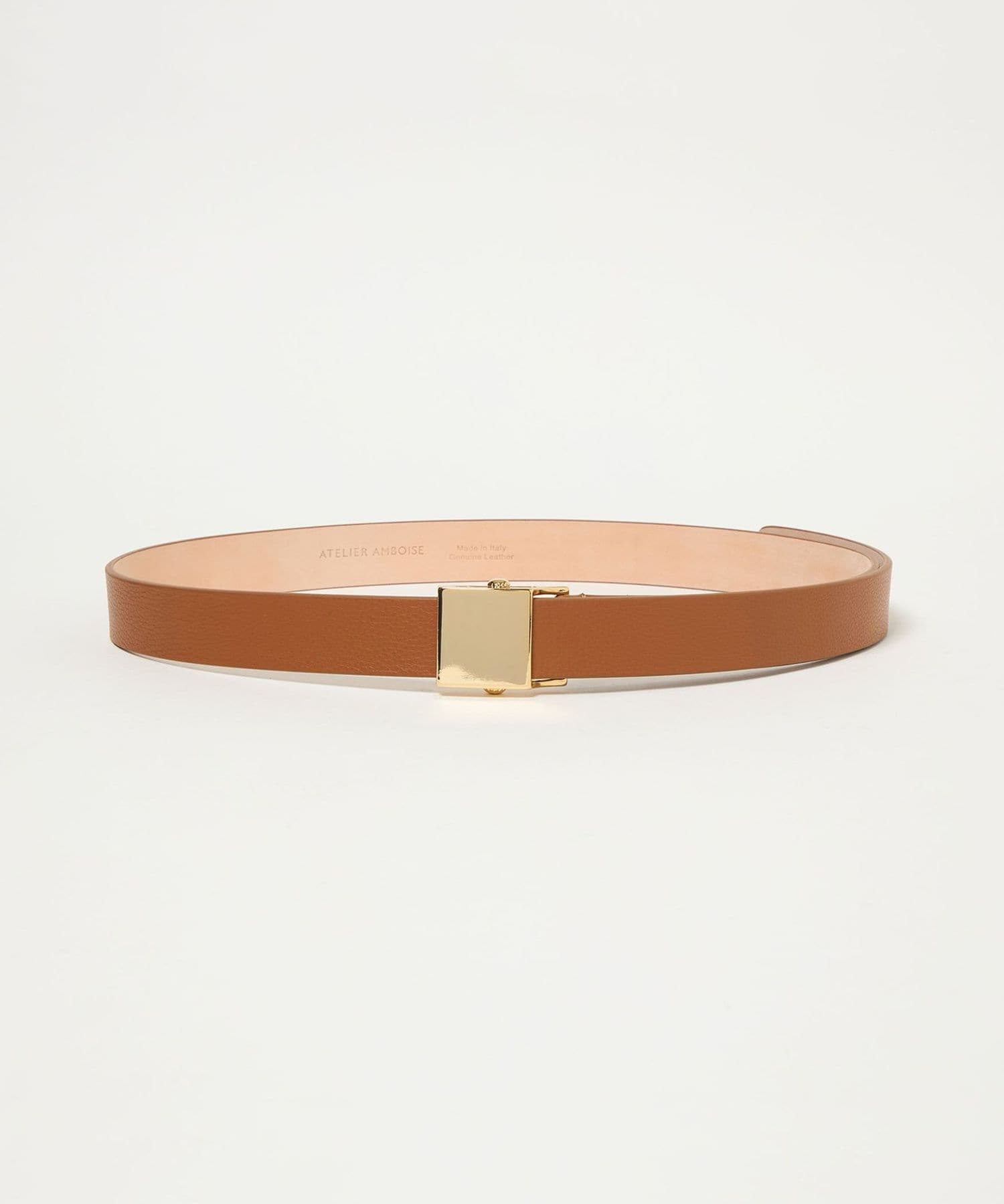 【CONTE】＜ATELIER AMBOISE ＞　バックル ベルト 別注】＜ATELIER AMBOISE for conte＞リバーシブル バックル