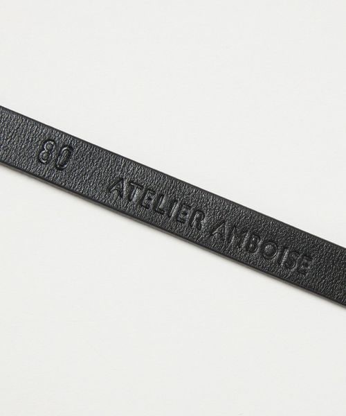 ATELIER AMBOISE for conte ベルト 別注】＜ATELIER AMBOISE for conte＞リバーシブル バックル