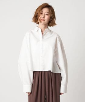 conte/＜conte＞コットン ボリュームスリーブ シャツ/シャツ / ブラウス
