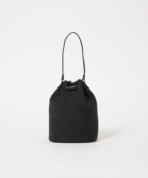 新品　WEB限定　conte ドローストリング バッグ　BLACK WEB限定】＜conte＞ドローストリング バッグ BLACK