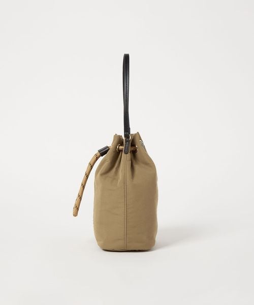 ドローストリングバッグ ベージュ conte＞ドローストリング バッグ BEIGE