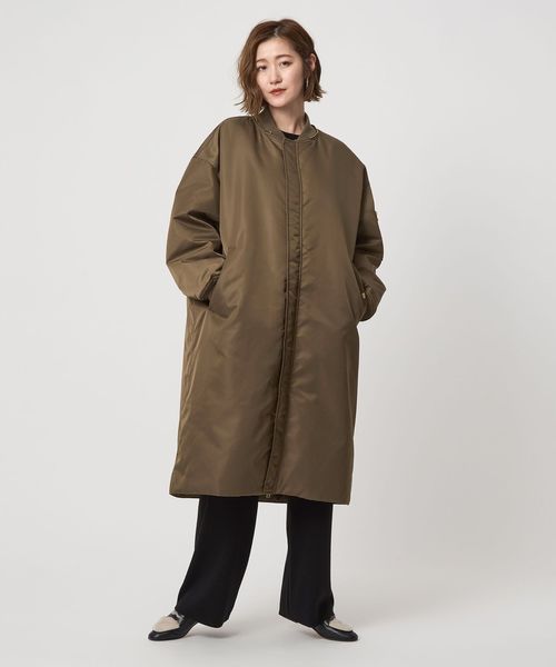 別注】＜upper hights for conte＞ミリタリー ロングコート