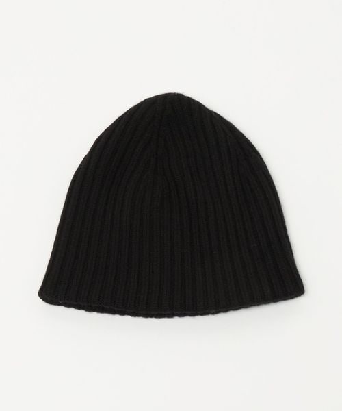 ASAUCE MELER/【別注】＜ASAUCE MELER for conte＞カシミヤ リブ ニットキャップ/ニットキャップ