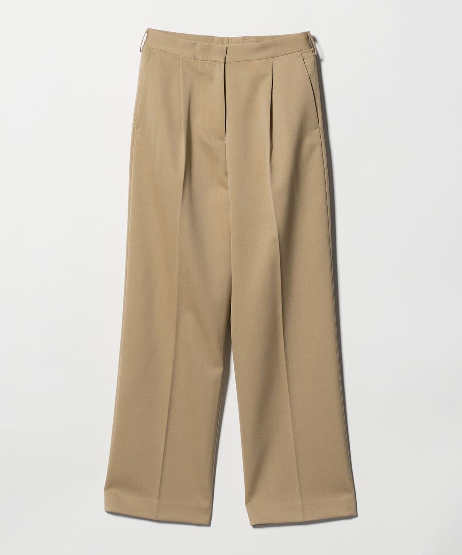 conte＞タック ワイドパンツ