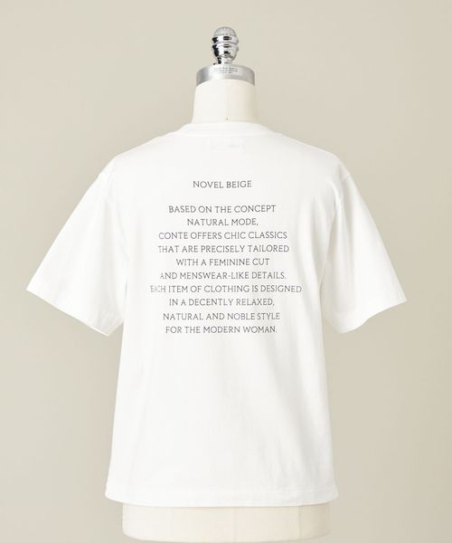 別注】＜blurhms for conte＞プリント Tシャツ