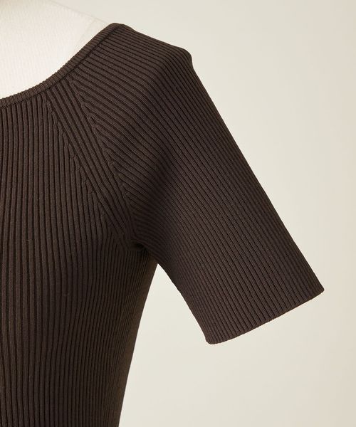 別注】＜NICENICE MOMENT for conte＞ OPEN SHOULDER ニット