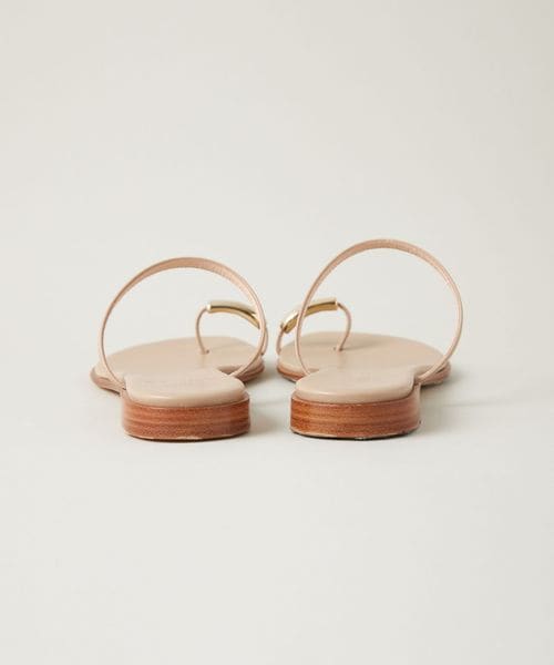 il Sandalo ベージュ サンダル 38 別注】＜il Sandalo for conte＞ストラップ サンダル BEIGE