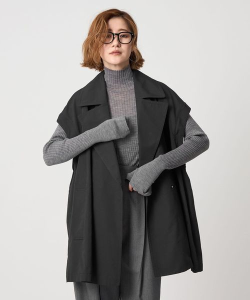 (*≧з≦)pretty☆ Rady ミリタリーショートコートカーキ conte＞ ミリタリー 2WAY ショートコート
