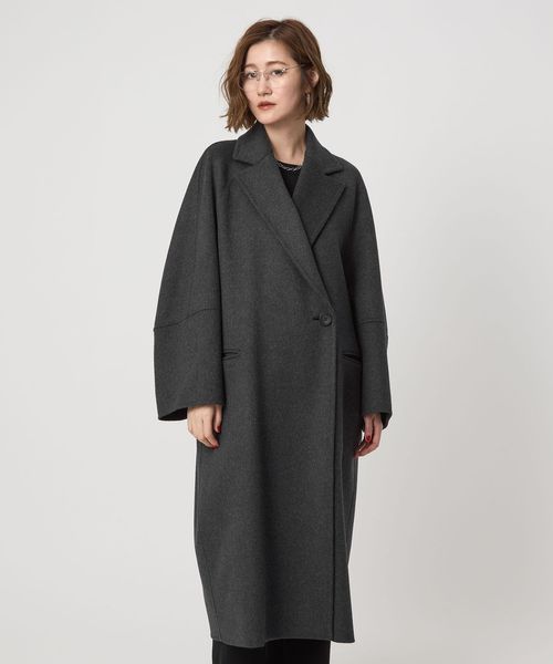 ＜conte＞ ダブルラペル リバーコート UNITED ARROWS LTD. OUTLET｜<conte> ダブルラペル リバーコート