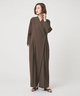 conte/＜conte＞ アシンメトリー Vネック オールインワン/オーバーオール / オールインワン