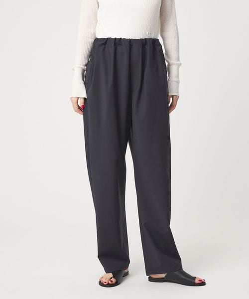 conte/＜conte＞ ウエストギャザー セミワイドパンツ/イージーパンツ
