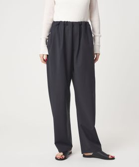 conte/＜conte＞ ウエストギャザー セミワイドパンツ/イージーパンツ