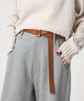 ATELIER AMBOISE/＜ATELIER AMBOISE＞スクエアバックル ベルト/ベルト / サスペンダー