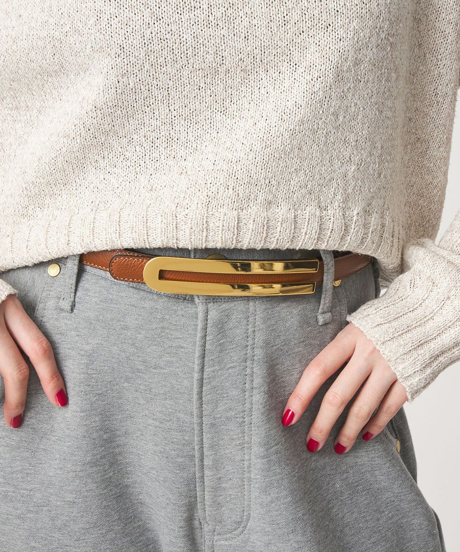 ATELIER AMBOISE＞リバーシブル ベルト