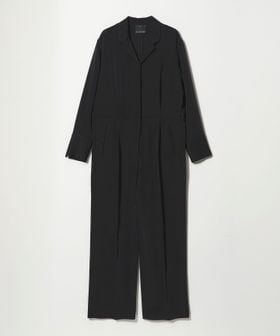 conte/＜conte＞サテン オープンカラー ジャンプスーツ/オーバーオール / オールインワン