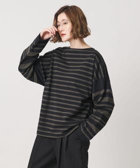 conte/【別注】＜Le minor for conte＞ボーダー ロングスリーブTシャツ/Tシャツ / カットソー