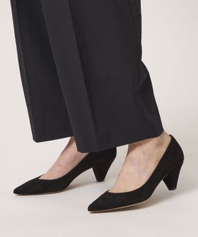 conte/【別注】＜NEBULONI E. for conte＞チャンキーヒール ポインテッドパンプス/パンプス