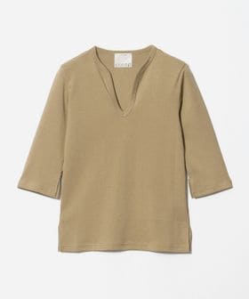 conte/＜conte＞コットン キーネック Tシャツ/Tシャツ / カットソー