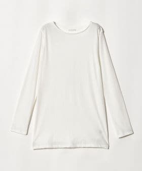 conte/＜conte＞コットン シアー ロングスリーブTシャツ/Tシャツ / カットソー