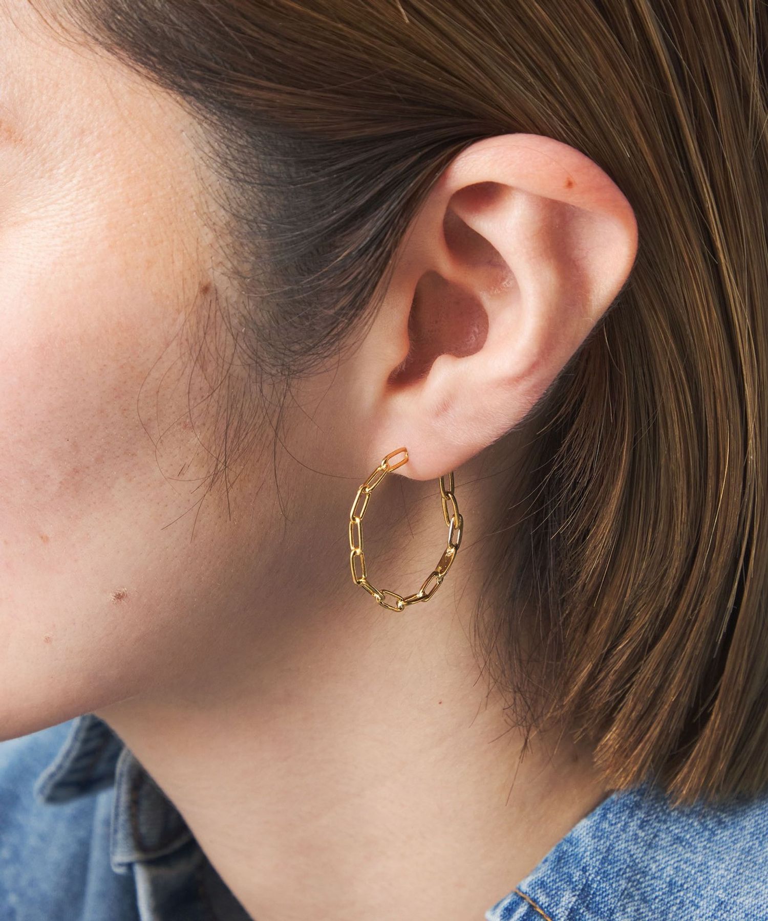別注】＜ wePERM for conte＞AMAZING フープピアス
