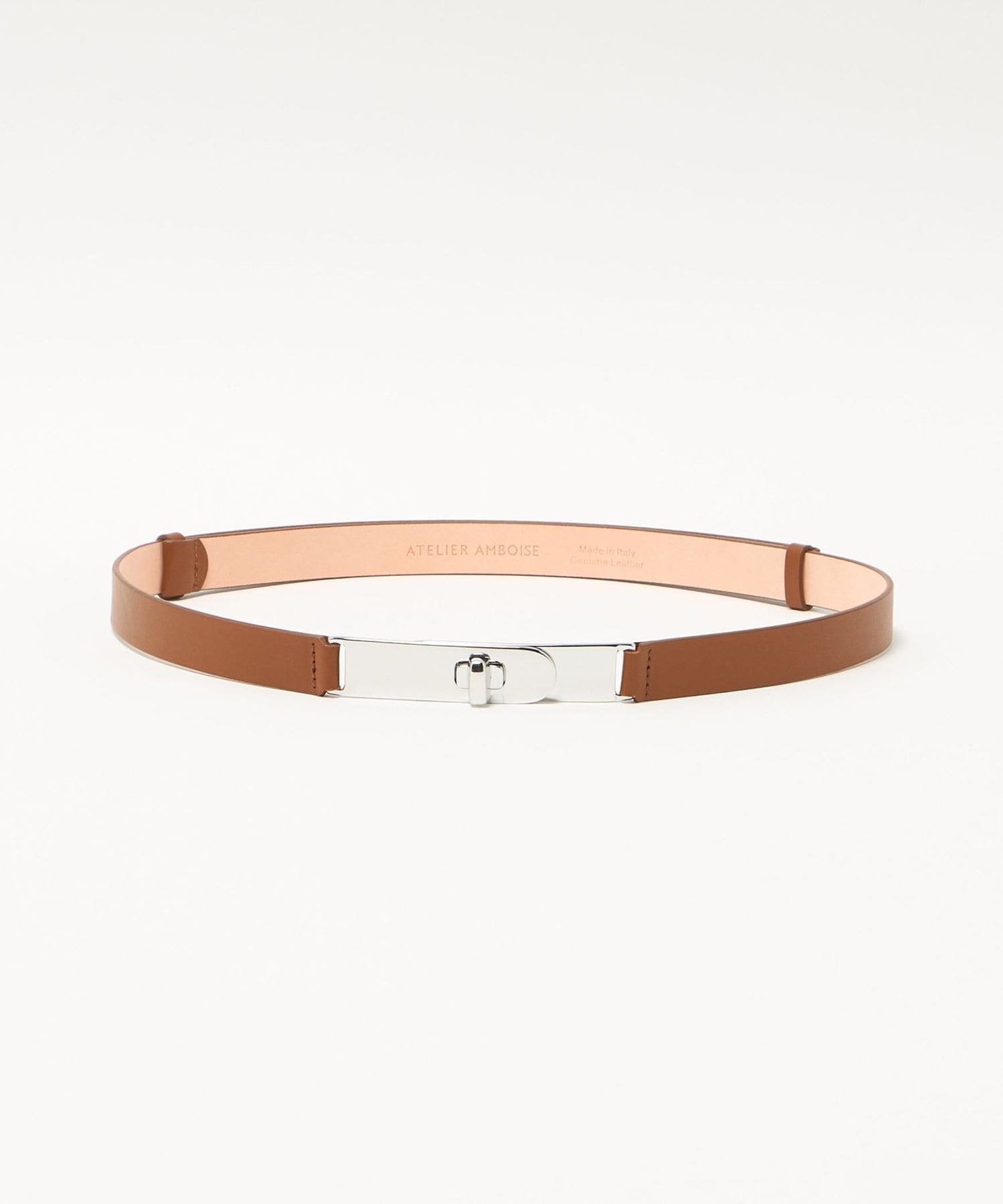 一部別注】＜ATELIER AMBOISE for conte＞TURN LOCK ベルト